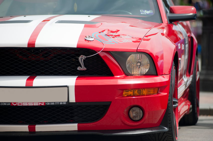 Photo Of Red And White Car